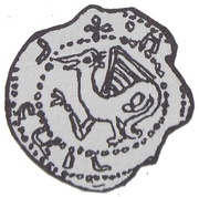 Denier Bracteate - Mieszko III the Old Gniezno or Kalisz mint obverse image