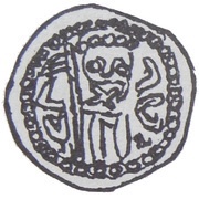 Denier Bracteate - Mieszko III the Old Gniezno or Kalisz mint obverse image