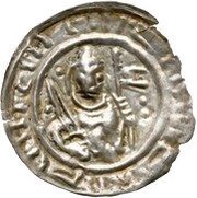 Denier Bracteate - Mieszko III the Old Gniezno mint obverse image