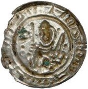 Denier Bracteate - Mieszko III the Old Gniezno mint, Poland, 1138-1202 reverse image