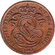 1 Centime - Léopold I obverse image