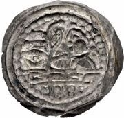 Denier Bracteate - Mieszko III the Old Gniezno or Kalisz mint reverse image
