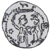 Denier Bracteate - Mieszko the Younger Kalisz mint obverse image