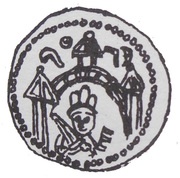 Denier Bracteate - Mieszko the Younger Kalisz mint obverse image