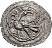 Denier Bracteate - Mieszko the Younger Kalisz mint obverse image