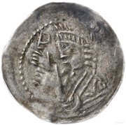 Denar - Premislaus I Poznań mint, Poland, 1247-1257 reverse image