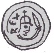 Denier Bracteate - Premislaus II Poznań mint obverse image