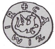 Denier Bracteate - Casimir II the Just Kraków mint obverse image