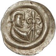 Denier Bracteate - Leszek the White Kraków mint obverse image