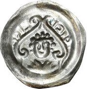 Denier Bracteate - Leszek the White Kraków mint, Poland, 1194-1227 reverse image