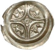 Denier Bracteate - Leszek the White Kraków mint obverse image