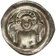 Denier Bracteate - Leszek the White Kraków mint, Poland, 1194-1227 reverse image