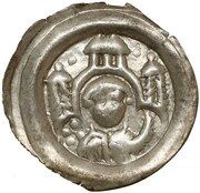 Denier Bracteate - Leszek the White Kraków mint obverse image