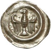 Denier Bracteate - Leszek the White Kraków mint obverse image