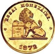 2 Centimes - Léopold II Pattern reverse image