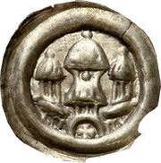 Denier Bracteate - Leszek the White Kraków mint obverse image