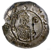 Denier Bracteate - Boleslaus V the Chaste Kraków mint, Poland, 1243-1279 reverse image