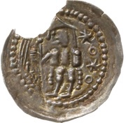 Denier Bracteate - Boleslaus V the Chaste Kraków mint obverse image