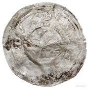 Denier Bracteate - Bolesław Mieszkowic or Leszek of Masovia Kruszwica or Inowrocław or Płock mint obverse image