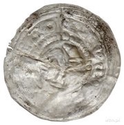 Denier Bracteate - Bolesław Mieszkowic or Leszek of Masovia Kruszwica or Inowrocław or Płock mint, Poland, 1173-1195 reverse image