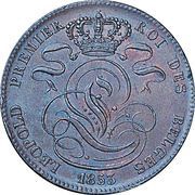 5 Centimes - Léopold I obverse image