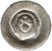 Denier Bracteate guziczkowy - unknown Prince Płock mint obverse image