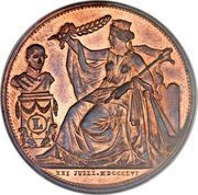 5 Centimes - Léopold I 25th Anniversary of the Inauguration obverse image