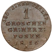 1 Groschen - Frederick William III reverse image