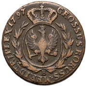 3 Grossus - Frederick William II type 2 legend, Poland, 1796-1797 reverse image