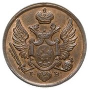 3 Grosze Polskie - Nikolai I obverse image