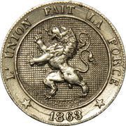 5 Centimes - Léopold I obverse image