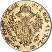 50 Zlotys Polskich - Aleksandr I, Poland, 1817-1823 reverse image