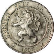 5 Centimes - Léopold II French text obverse image