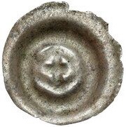 Denier Bracteate - Ladislaus I the Elbow-high unknown mint, Poland, 1301-1333 reverse image