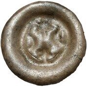 Denier Bracteate - Ladislaus I the Short Sandomierz mint, Poland, 1306-1333 reverse image
