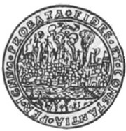 2 Thalers Toruń under siege, Poland, 1629 reverse image