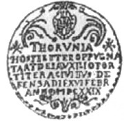 4 Ducats Toruń under siege obverse image