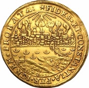 5 Ducats Toruń under siege, Poland, 1629 reverse image