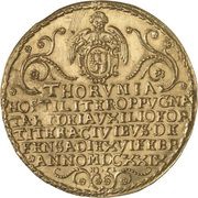 5 Ducats Toruń under siege obverse image
