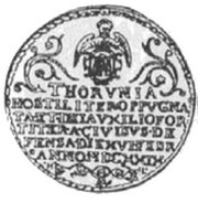 10 Ducats Toruń under siege obverse image