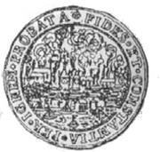 10 Ducats Toruń under siege, Poland, 1629 reverse image