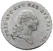 ⅙ Thaler - Frederick Augustus I I.B. obverse image