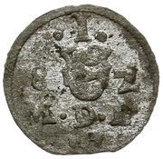 Denar litewski - Stefan Batory Wilno mint reverse image