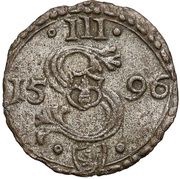 Ternar / Trzeciak koronny - Sigismund III Vasa Malbork mint obverse image