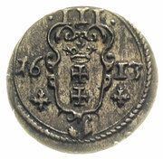 Ternar / Trzeciak gdański - Sigismund III Vasa Gdańsk mint, Polish–Lithuanian Commonwealth, 1613-1616 reverse image