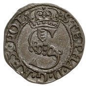 Szeląg koronny - Stefan Batory Olkusz mint obverse image