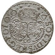 Szeląg koronny - Sigismund III Vasa Malbork mint, Polish–Lithuanian Commonwealth, 1592-1601 reverse image