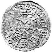 Szeląg koronny - Sigismund III Vasa Bydgoszcz mint, Polish–Lithuanian Commonwealth, 1594-1596 reverse image