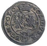 Szeląg koronny - Sigismund III Vasa Bydgoszcz mint, Polish–Lithuanian Commonwealth, 1597 reverse image