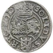 Szeląg koronny - Sigismund III Vasa Bydgoszcz mint, Polish–Lithuanian Commonwealth, 1599-1601 reverse image